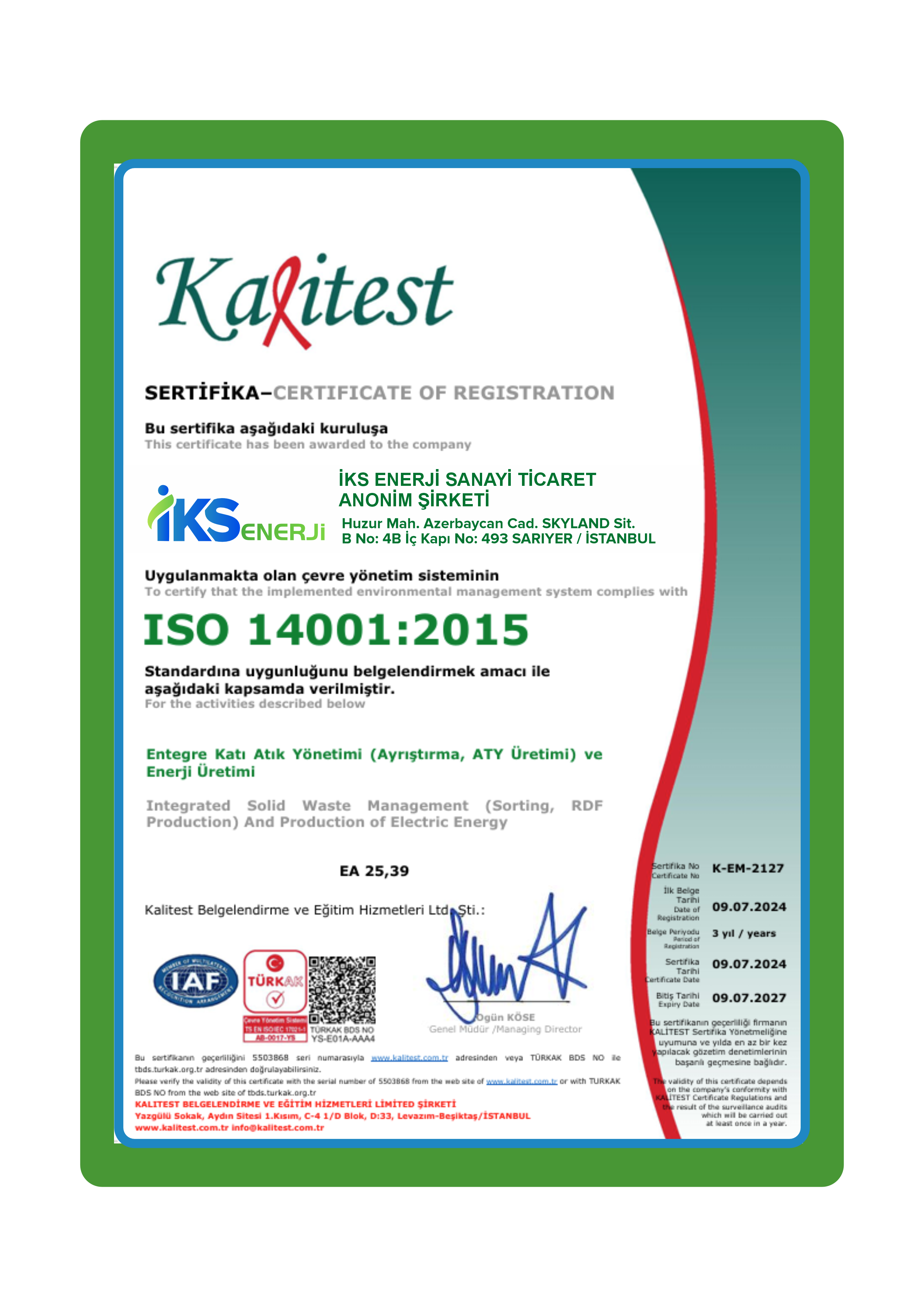 ISO 14001:2015